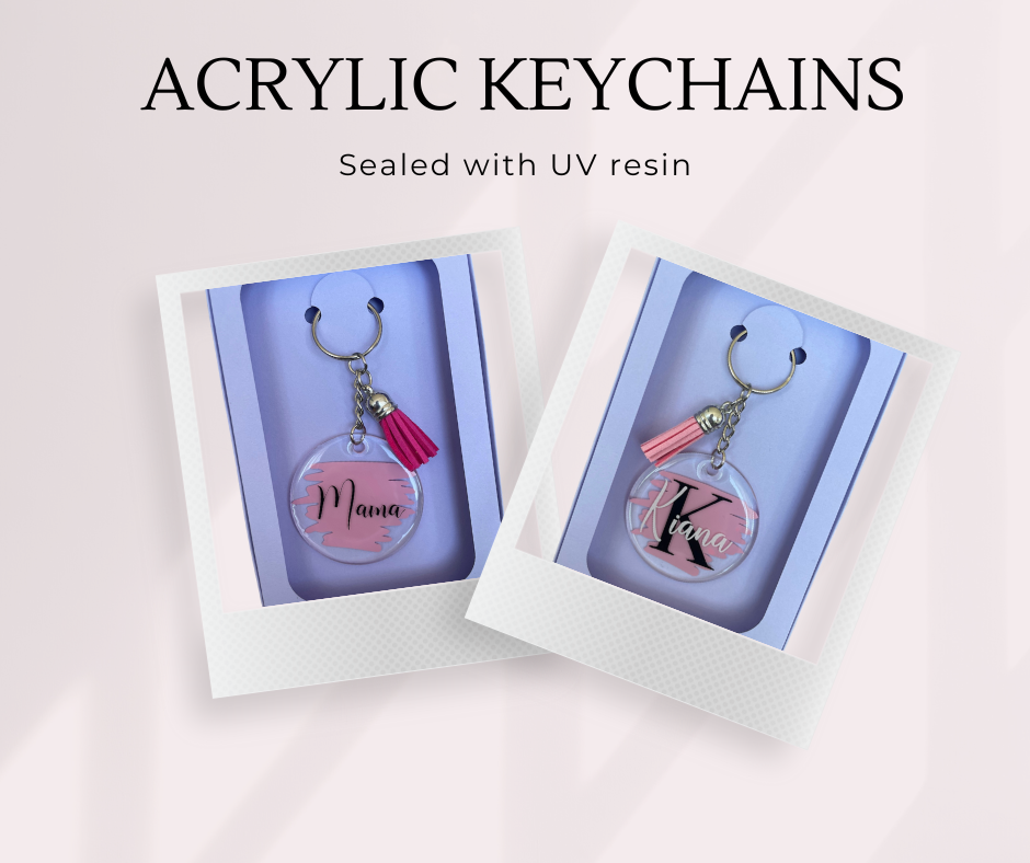 Personalized Acrylic Keychains